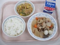 おでん風煮　春雨サラダ