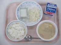 鶏のクリーム煮　大根サラダ　カルピス寒天◎お燈祭り献立です