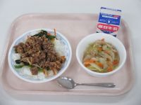 ビビンバ　春雨の煮物