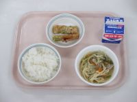 塩ちゃんこ汁　ちくわの磯辺揚げ