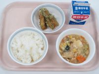 豆腐の中華煮・ちくわの磯辺揚げ