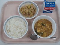 豆腐のカレー煮・切り干し大根の中華サラダ