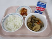 野菜の炊き合わせ・鶏肉の梅肉焼き