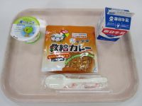 救給カレー・青りんごゼリー