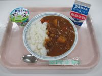 カレーライス・ヨーグルト