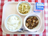 ごはん・牛乳・マーボー豆腐・ちゅうかサラダ
