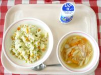 たかなチャーハン・ジョア・ジャーマンスープ