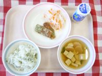 なめし・ジョア・ちくわのいそべあげ・こうはくなます・すましじる