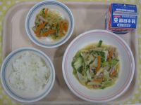 ご飯、ホイコーロー、バンサンスウ