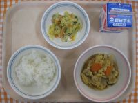 ご飯、親子煮、バンバンジー