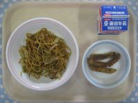 ソース焼きそば、青のりポテト